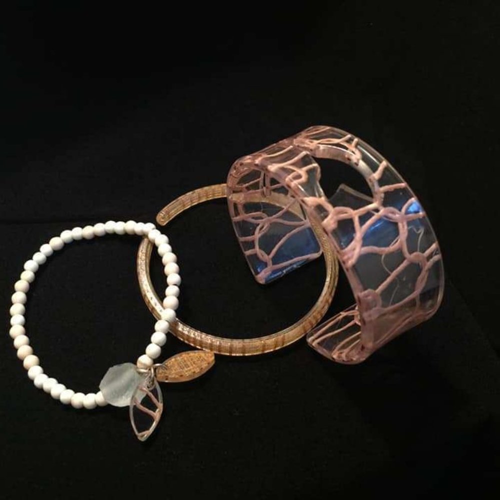 3 Bracelet set size medium fits 7" wrist